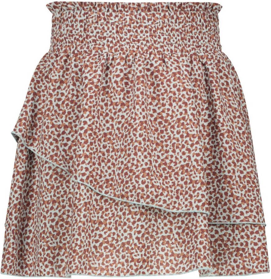 NoBell rok Nada van gerecycled polyester lichtbruin beige Meisjes Gerecycled polyester (duurzaam) 146 152