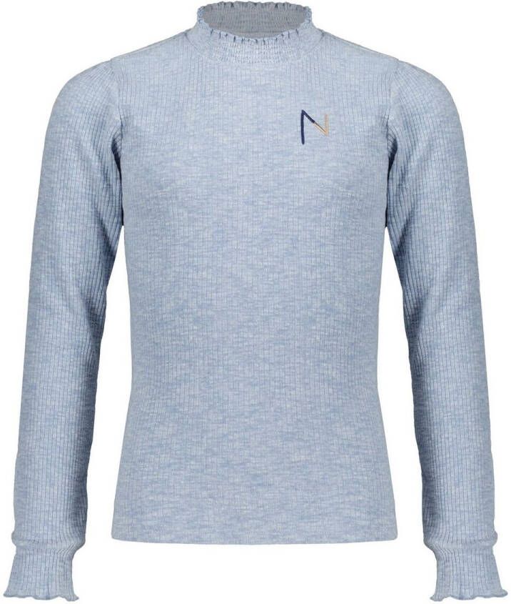 NoBell trui met logo blauw