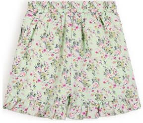 NONO gebloemde skort Saya lichtgroen roze Rok Meisjes Polyester Bloemen 122 128 - Foto 2