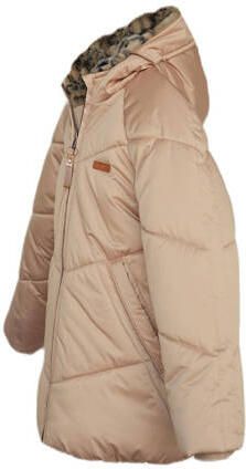 NONO gewatteerde winterjas Baybee van gerecycled polyester beige Effen 146 152 - Foto 3