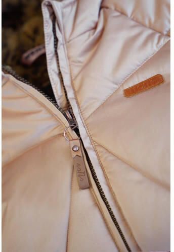 NONO gewatteerde winterjas Baybee van gerecycled polyester beige Effen 146 152 - Foto 2