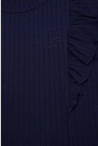 NONO longsleeve Keo 110 navy blazer Blauw Meisjes Polyester Ronde hals 122 128 - Foto 2