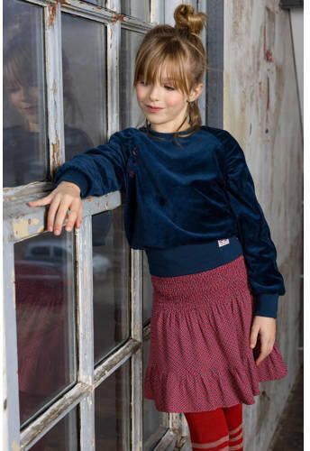 NONO sweater Kayla blauw Effen 122 128 | Sweater van - Foto 2