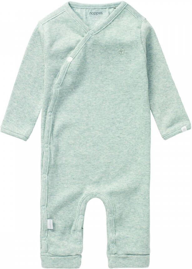 Noppies baby boxpak Nevis mintgroen Biologisch katoen Ronde hals 62