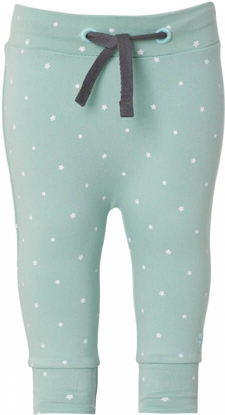Noppies newborn baby broek mintgroen Katoen Sterren 56