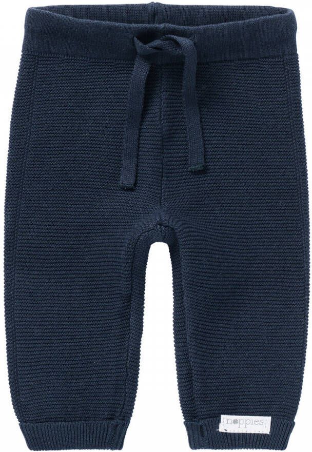 Noppies baby broek Grover van biologisch katoen donkerblauw