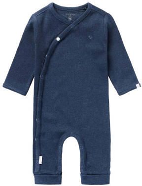 Noppies baby boxpak Nevis met borduursels donkerblauw Katoen Ronde hals 50