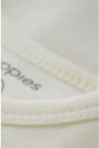 Noppies baby boxpak Nolan offwhite beige Wit Stretchkatoen Ronde hals - Foto 2