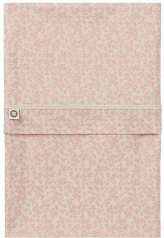 Noppies Baby Comfort Botanical poplin reversible ledikantlaken Misty Rose Babylaken Roze - Foto 3