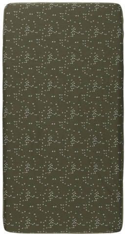 Noppies Baby Comfort Botanical poplin wieg hoeslaken Beetle Groen Bloe - Foto 4