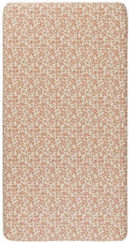 Noppies Baby Comfort Botanical poplin wieg hoeslaken Fog Bruin Bloe - Foto 2