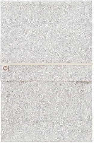 Noppies Baby Comfort Tiny Dot poplin reversible ledikantlaken Jet Stream Babylaken Ecru - Foto 2