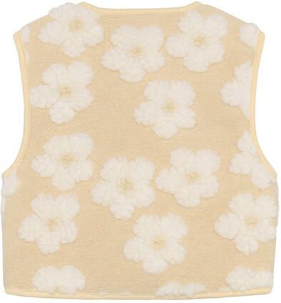 Noppies baby gebloemde gilet beige Meisjes Polyester V-hals Bloemen - Foto 3