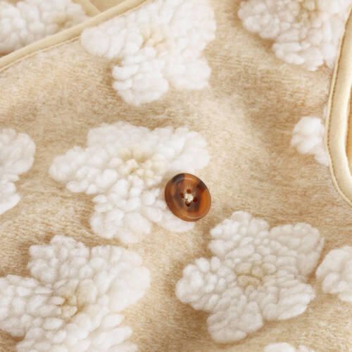 Noppies baby gebloemde gilet beige Meisjes Polyester V-hals Bloemen - Foto 2