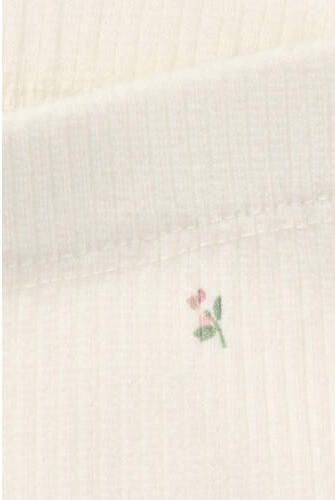 Noppies baby gebloemde legging ecru Meisjes Stretchkatoen Bloemen - Foto 2