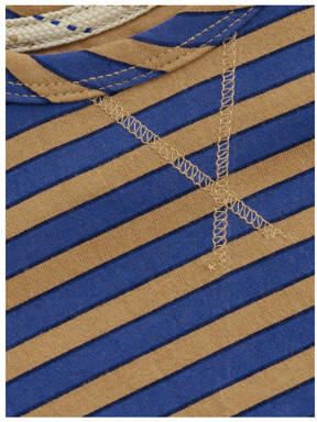 Noppies baby gestreepte longsleeve blauw Jongens Katoen Ronde hals Streep - Foto 2