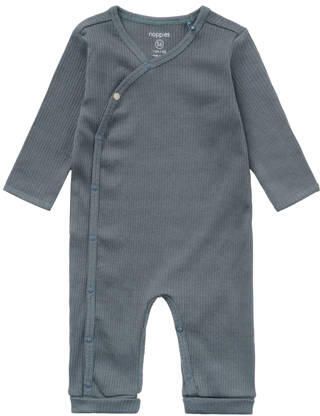 Noppies baby katoenen boxpak blauw Jongens Stretchkatoen Ronde hals Effen