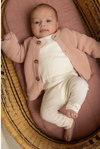 Noppies baby legging ecru Meisjes Stretchkatoen Effen - Foto 2