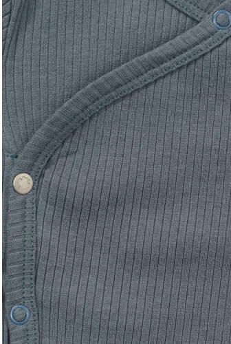 Noppies baby katoenen longsleeve blauw Jongens Stretchkatoen Ronde hals
