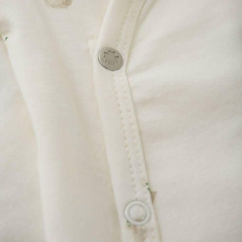 Noppies baby longsleeve ecru Stretchkatoen V-hals All over print - Foto 2