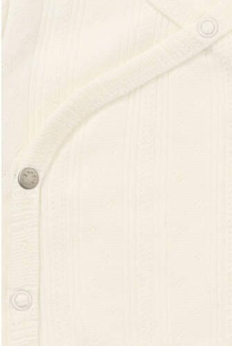 Noppies baby longsleeve ecru Stretchkatoen V-hals Effen - Foto 2
