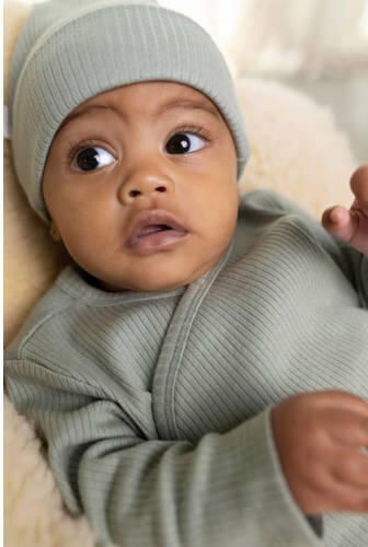 Noppies baby longsleeve groen Jongens Stretchkatoen Ronde hals Effen - Foto 3