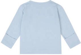 Noppies baby longsleeve lichtblauw Jongens Stretchkatoen Ronde hals Effen - Foto 2