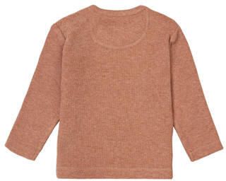 Noppies baby longsleeve Natal met katoen oudroze Effen 44