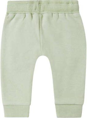 Noppies baby regular fit broek Boling groen Jongens Stretchkatoen Effen 74