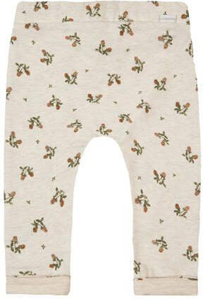Noppies baby regular fit broek Niger met katoen ecru groen bruin All over print 44 - Foto 3