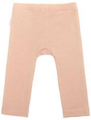 Noppies baby regular fit legging Naranja met katoen roze Effen 50