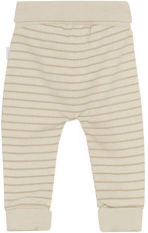 Noppies baby relaxed gestreepte casual broek ecru Stretchkatoen - Foto 3