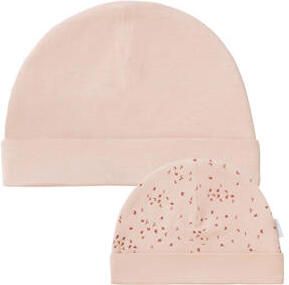 Noppies baby reversible muts Navar roze Katoen All over print - Foto 2