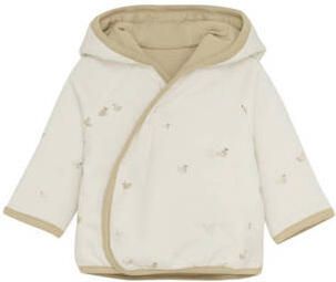 Noppies baby sweatvest beige Stretchkatoen Capuchon All over print - Foto 3
