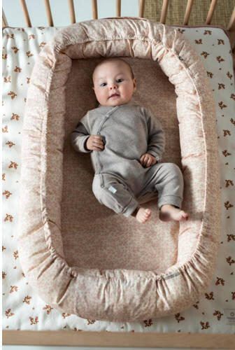 Noppies Botanical babynest Misty Rose Roze | Babynest van - Foto 3