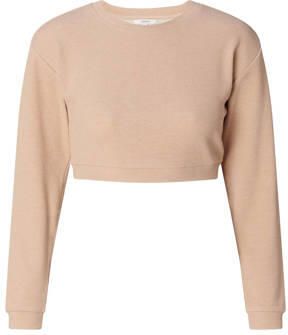 Noppies crop zwangerschaps- en voedingstop Elgin beige Dames Polyester Ronde hals XXL - Foto 3
