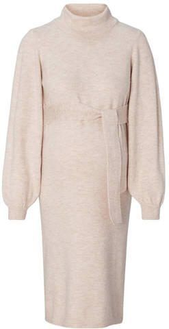 Noppies gebreide zwangerschaps- en voedingsjurk Mico beige Dames Acryl Col XXL