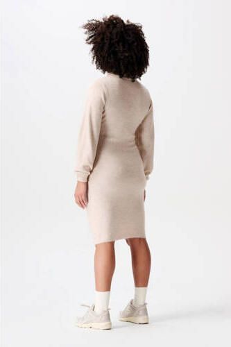 Noppies gebreide zwangerschaps- en voedingsjurk Mico beige Dames Acryl Col XXL - Foto 3