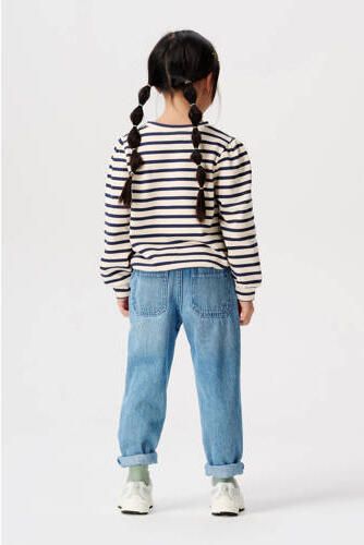 Noppies gestreepte longsleeve blauw wit Meisjes Katoen Ronde hals Streep 104 - Foto 2