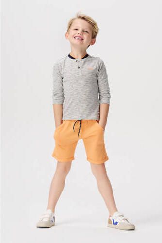 Noppies gestreepte longsleeve wit Jongens Katoen Ronde hals Streep 104 - Foto 3