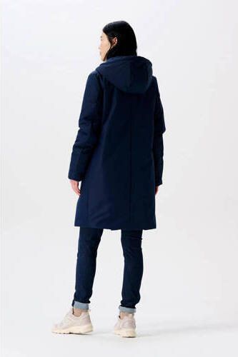 Noppies gewatteerde zwangerschapsjas jas Flagstaff donkerblauw Dames Polyester Capuchon XXXL - Foto 3