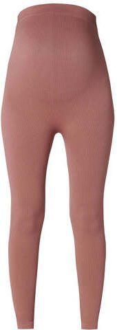 Noppies high waist skinny zwangerschapslegging Reva oudroze Broek Dames Polyamide XL XXL