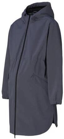 Noppies jas Rey grijs Dames Polyester Capuchon Effen XXL