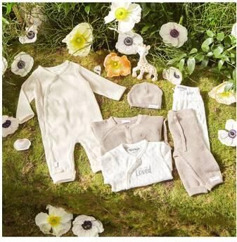 Noppies baby longsleeve Pino van katoen taupe melange Trui Bruin Effen 68 - Foto 2