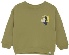Noppies kids sweater met backprint groen Backprint - Foto 3