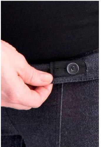 Noppies low waist super skinny zwangerschapsjeans Ella dark denim Blauw Dames Stretchdenim 29 - Foto 4