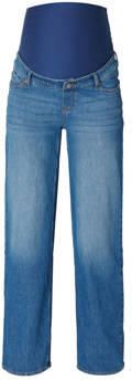 Noppies maternity high waist zwangerschaps wide leg jeans blauw Dames Denim - Foto 3