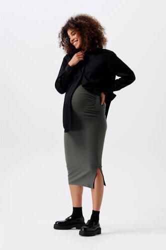Noppies maternity zwangerschaps- en voedingsblouse Arles zwart Top Dames Katoen Klassieke kraag maat XXL - Foto 4
