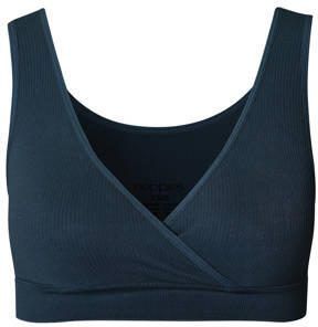 Noppies naadloze voedingstop Gayla met ribstructuur donkerblauw Voedingsbh Dames Polyamide XL XXL - Foto 4