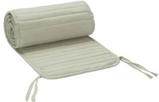 Noppies Quilted muslin bed-boxbumper Puritan Gray Groen - Foto 2